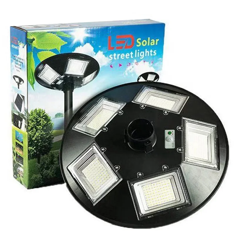 Lampa solarna, latarnia ogrodowa LED 500W + Pilot Lampa solarna, latarnia ogrodowa LED 500W + Pilot