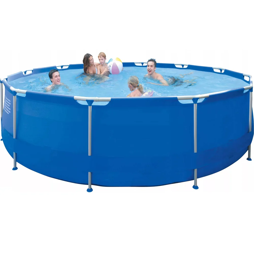 Basen ogrodowy stelażowy 450x122cm Zestaw XXL Basen ogrodowy stelażowy 450x122cm Zestaw XXL