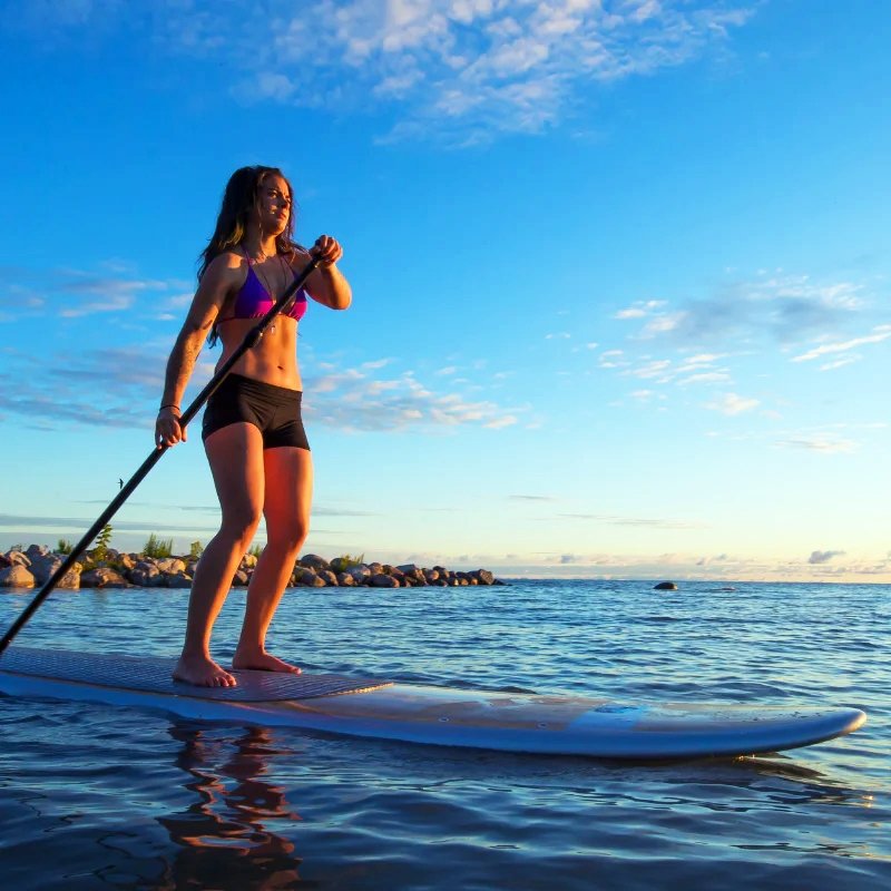 Deska SUP do pływania 325x76x15cm Zestaw XXL