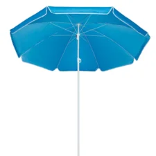 Parasol plażowy łamany wbijany 200cm Niebieski
