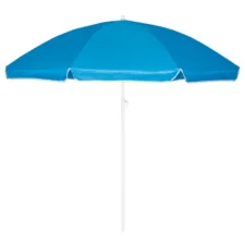 Parasol plażowy łamany wbijany 200cm Niebieski