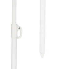 Parasol plażowy łamany wbijany 220cm Niebieski