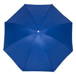 Parasol plażowy łamany wbijany 220cm Niebieski