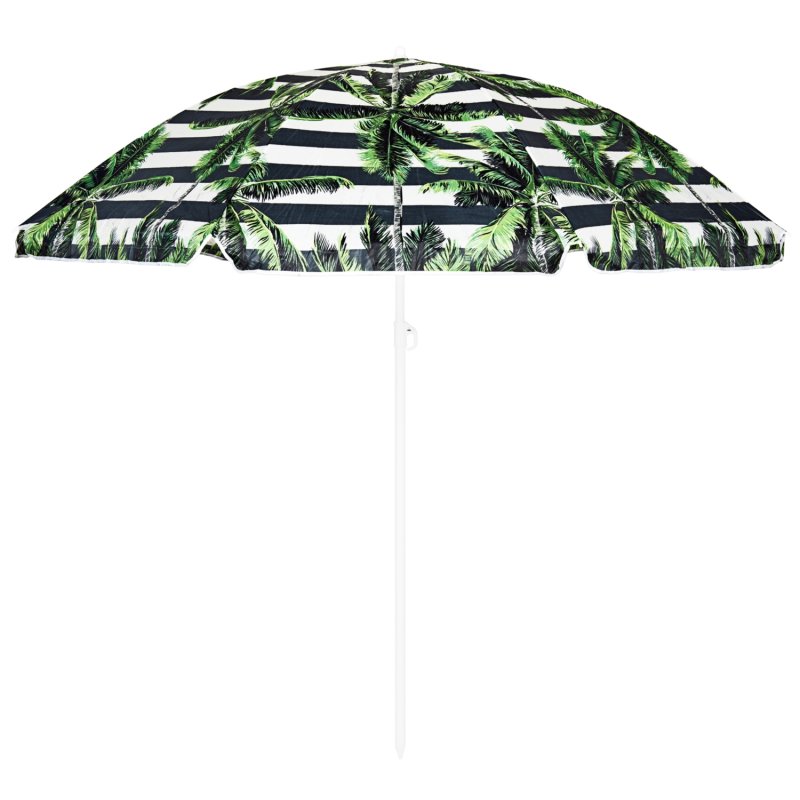 Parasol plażowy łamany wbijany 220cm