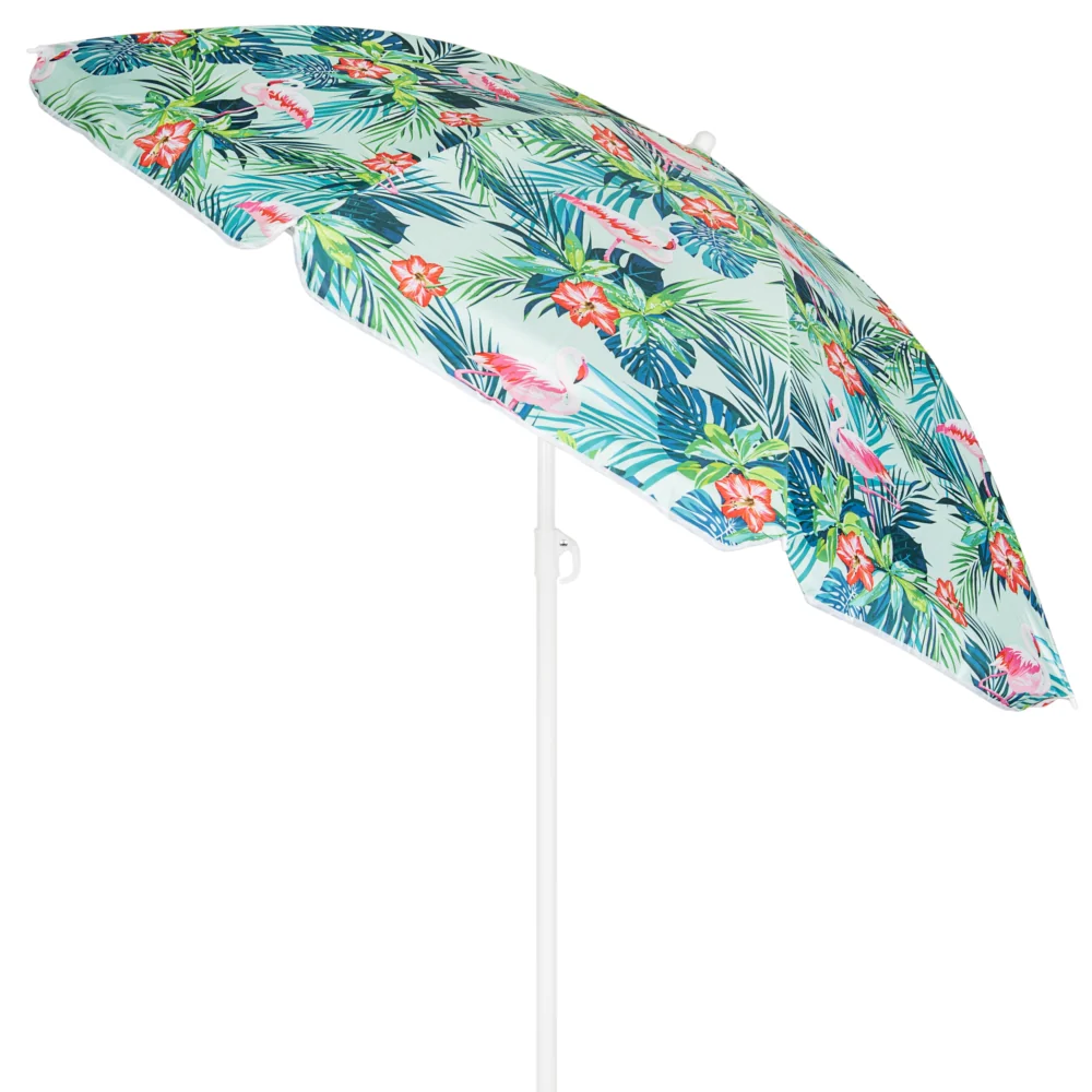 Parasol plażowy składany łamany wbijany 180cm
