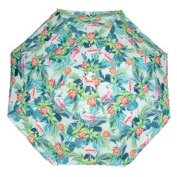 Parasol plażowy składany łamany wbijany 160cm