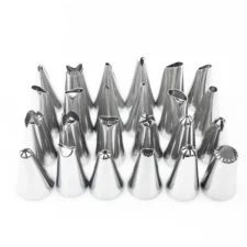 Rękaw cukierniczy szpryca do ciast + 24 końcówki