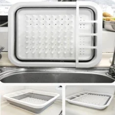 Suszarka do naczyń silikonowa składana