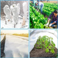 Agrowłóknina zimowa okryciowa biała 1,1x5m 17g/m2