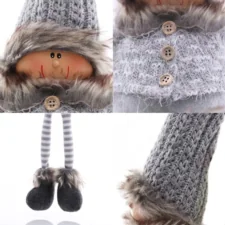 Skrzat świąteczny Elf siedzący Figurka