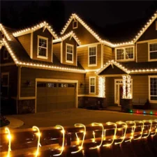 Wąż świetlny zewnętrzny IP44 10m 240LED Biały Ciepły