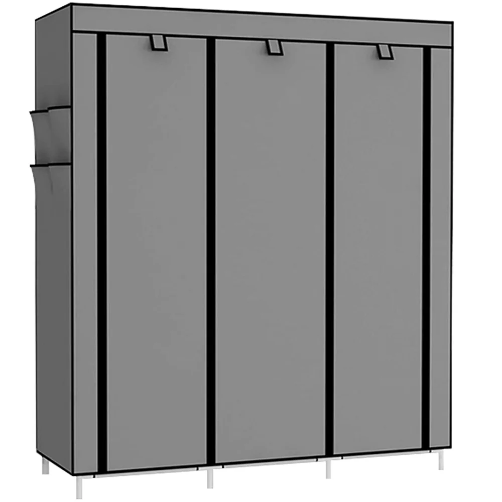 Szafa materiałowa składana 8 półek + 2 wieszaki Szafa materiałowa składana 8 półek + 2 wieszaki