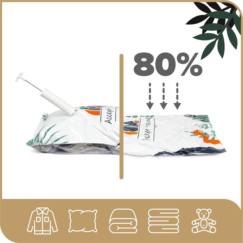 Worek próżniowy na ubrania 50x70cm