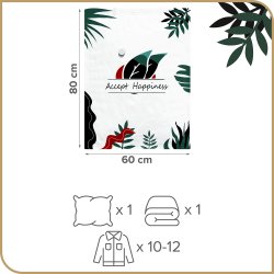 Worek próżniowy na ubrania, pościel i tekstylia 60x80cm 10 sztuk