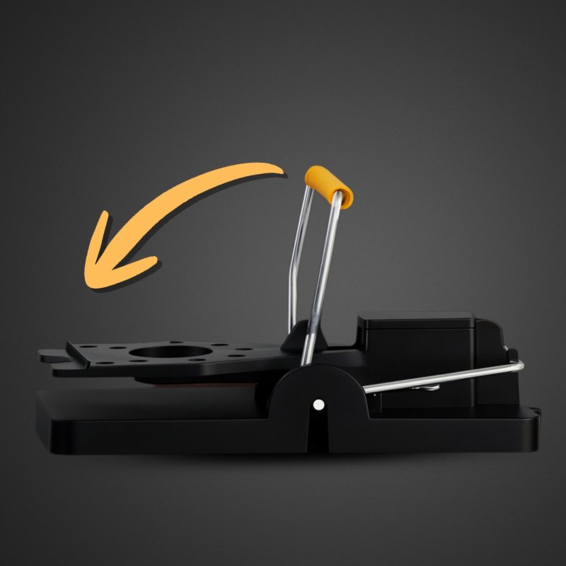 Pułapka klasyczna gilotynowa na szczury, myszy i gryzonie 2 sztuki