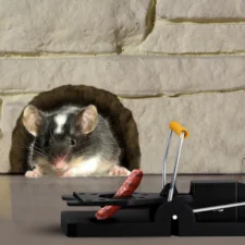 Pułapka klasyczna gilotynowa na szczury, myszy i gryzonie 2 sztuki