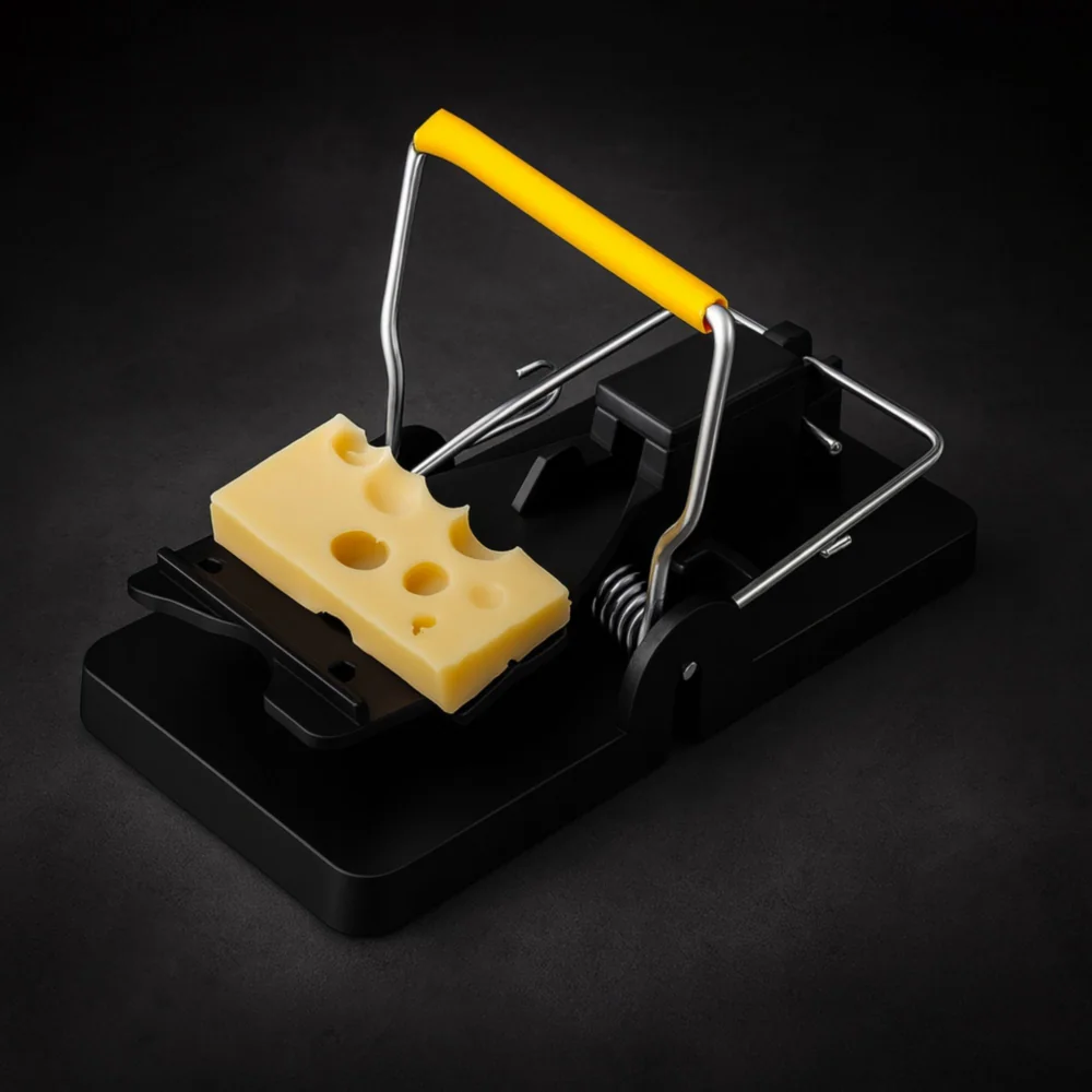 Pułapka klasyczna gilotynowa na szczury, myszy i gryzonie 2 sztuki Pułapka klasyczna gilotynowa na szczury, myszy i gryzonie 2 sztuki