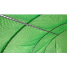 Tunel foliowy ogrodowy szklarnia z metalowym stelażem Zielony 2x3,5x2m