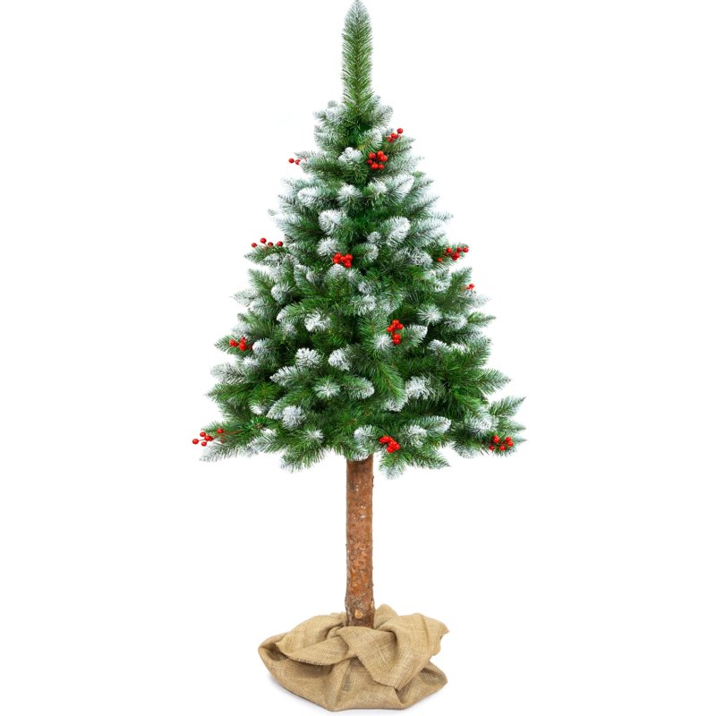 Choinka sztuczna sosna diamentowa na pniu 220cm