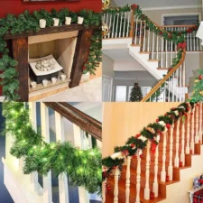 Girlanda choinkowa świąteczna sztuczna 4,1m