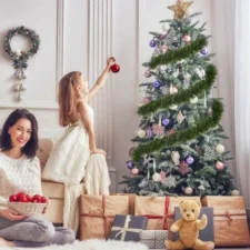 Girlanda choinkowa świąteczna sztuczna 4,1m