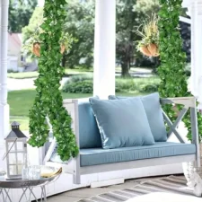 Sztuczny bluszcz girlanda ozdobna z liśćmi 6 sztuk 12 metrów