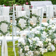 Sztuczny bluszcz girlanda ozdobna z liśćmi 6 sztuk 12 metrów