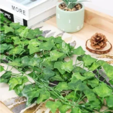 Sztuczny bluszcz girlanda ozdobna z liśćmi 6 sztuk 12 metrów