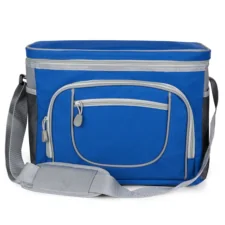 Torba termiczna z paskiem i kieszonkami Niebieska 30L
