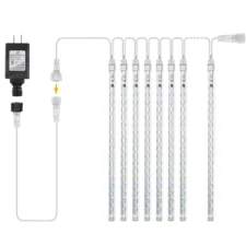 Lampki świąteczne Meteory imitujące padający śnieg IP44 288LED Biały Zimny