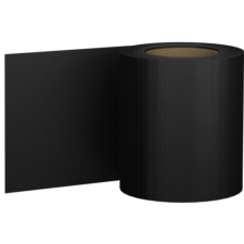 Taśma ogrodzeniowa do paneli ogrodzeniowych 19cm x 35m 450g/m2 Czarny + 20 Klipsów