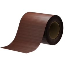 Taśma ogrodzeniowa do paneli ogrodzeniowych 19cm x 35m 450g/m2 Ciemny Brązowy + 20 Klipsów