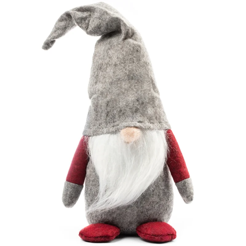 Skrzat świąteczny Krasnal na boże narodzenie siedzący