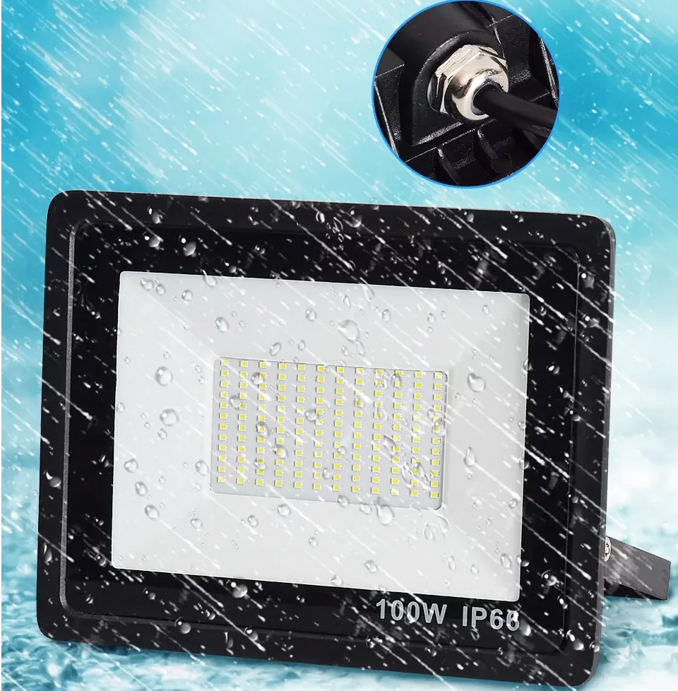 Halogen roboczy 100W LED SMD 230V IP66