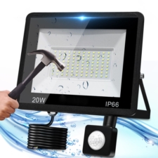 Halogen roboczy 20W LED SMD 230V IP66 z czujnikiem ruchu