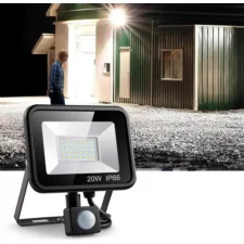 Halogen roboczy 20W LED SMD 230V IP66 z czujnikiem ruchu