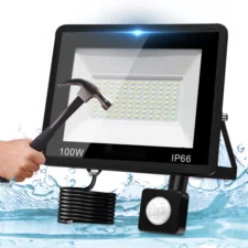 Halogen roboczy 100W LED SMD 230V IP66 z czujnikiem ruchu