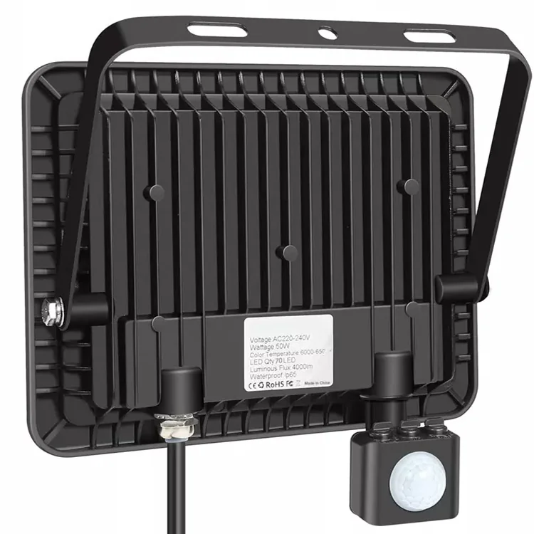 Halogen roboczy 100W LED SMD 230V IP66 z czujnikiem ruchu