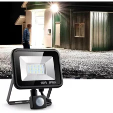 Halogen roboczy 10W LED SMD 230V IP66 z czujnikiem ruchu