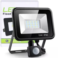 Halogen roboczy 10W LED SMD 230V IP66 z czujnikiem ruchu