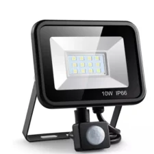 Halogen roboczy 10W LED SMD 230V IP66 z czujnikiem ruchu