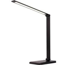 Lampka na biurko LED z ładowaniem USB Czarna