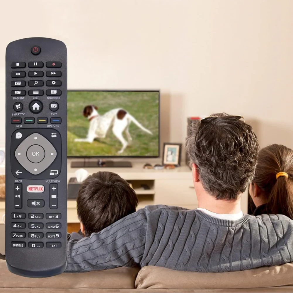 Pilot do telewizora uniwersalny NETFLIX, zamiennik Philips CT-8037 Pilot do telewizora uniwersalny NETFLIX, zamiennik Philips CT-8037