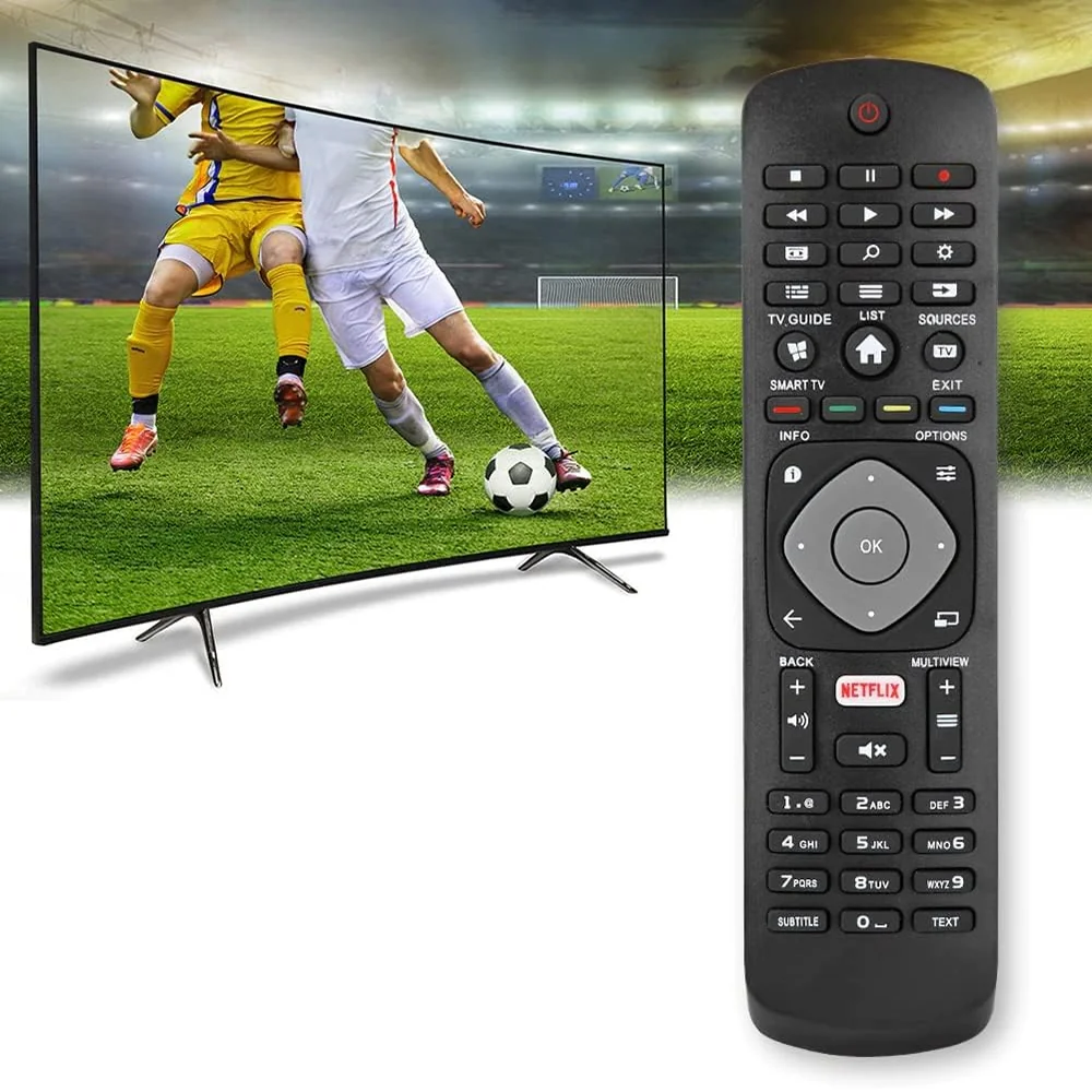 Pilot do telewizora uniwersalny NETFLIX, zamiennik Philips CT-8037 Pilot do telewizora uniwersalny NETFLIX, zamiennik Philips CT-8037