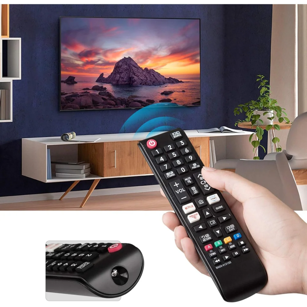 Pilot do telewizora uniwersalny NETFLIX, Prime Video, zamiennik SAMSUNG BN59-01315B