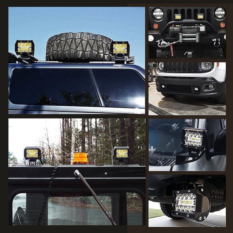 Lampa do samochodu robocza halogen szperacz 90W