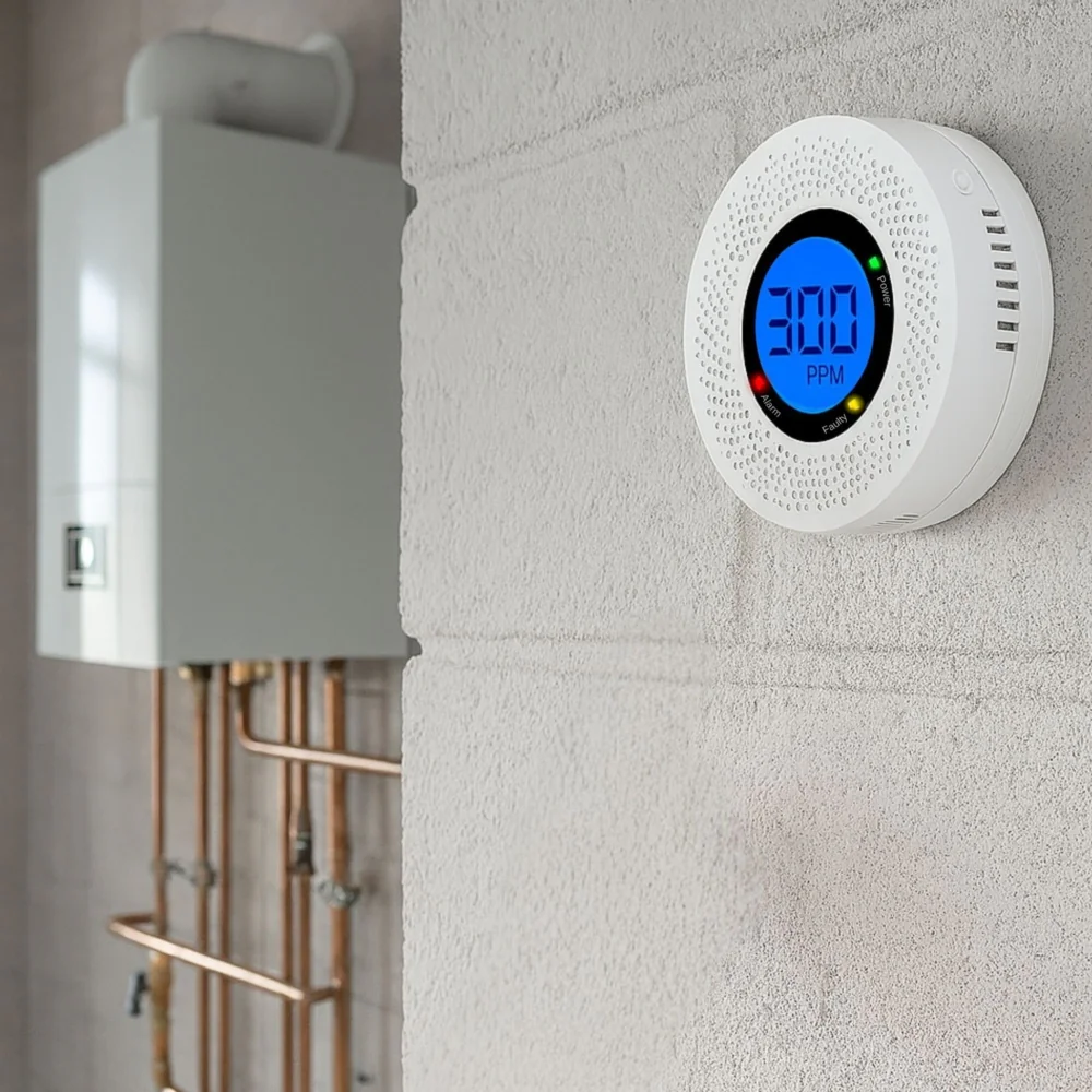 Czujnik czadu, tlenku węgla bezprzewodowy Czujnik czadu, tlenku węgla bezprzewodowy