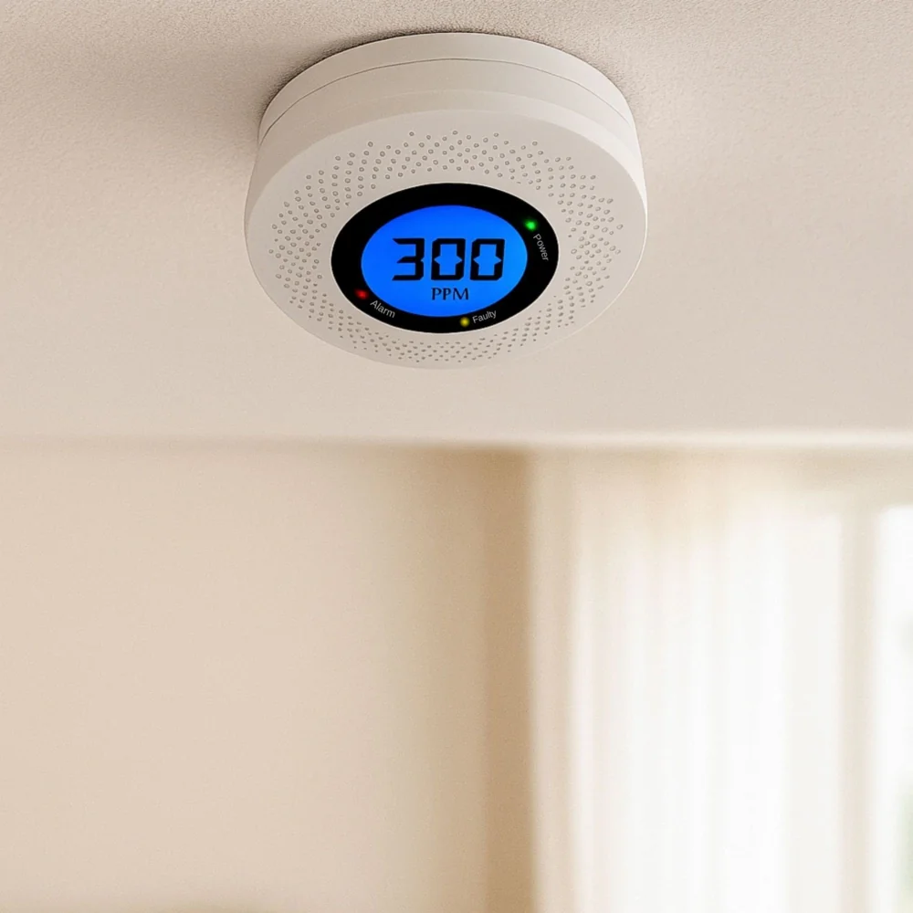 Czujnik czadu, tlenku węgla bezprzewodowy Czujnik czadu, tlenku węgla bezprzewodowy