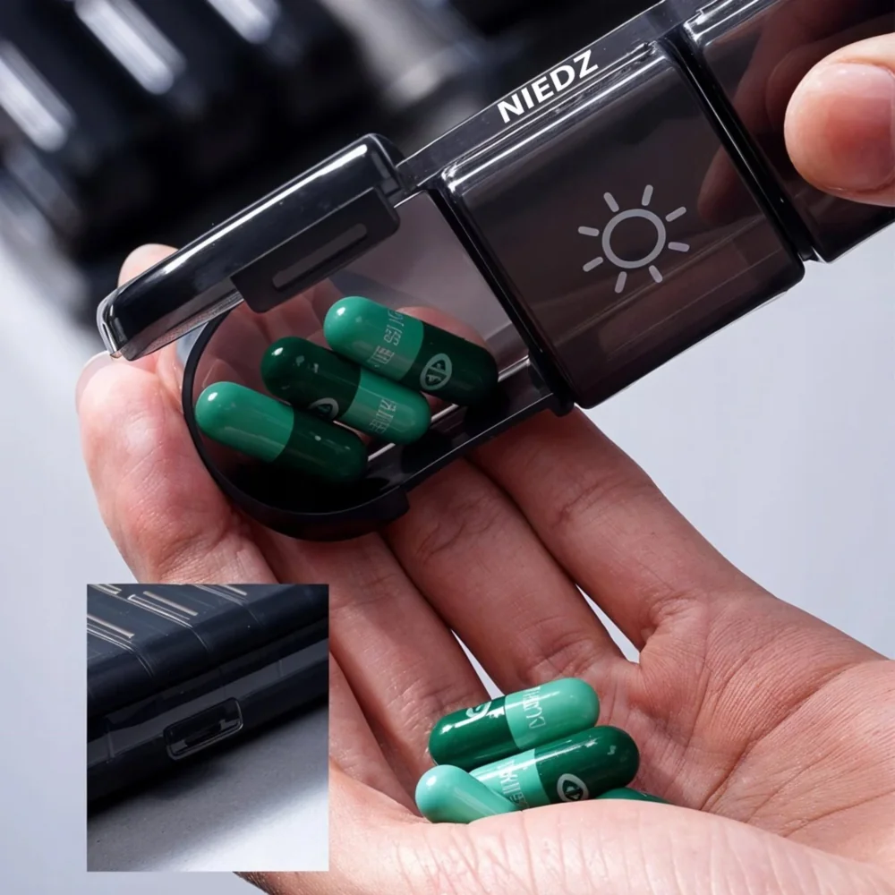 Organizer na leki i tabletki 7 dni 3 pory dnia Organizer na leki i tabletki 7 dni 3 pory dnia