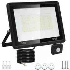 Halogen roboczy 50W LED SMD 230V IP66 z czujnikiem ruchu